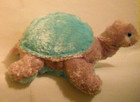 Ty Pillow Pals Turtle 10 5 Inch   rattles   Soft Stuffed Toy 2002  no Hang Tags 