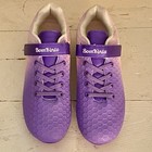 New Bom Kinta Women Us 6 5  Eu 37 Lavender And Pink Soccer Cleats Shoes Nwob