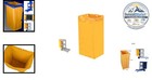 Janitorial Cart Bag Replacement 16x11x27 Inches Waterproof Yellow 23 Gallon