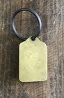 Vintage Brass Volvo  Pendant Key Chain