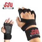 Fitness Gloves Weight Lifting Gym Workout Training Wrist Wrap Strap Men   Women