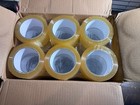 Clear Carton Sealing Packing Shipping Box Tape 1 89   2     X 110 Yards 36 Rolls