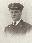 Wwi Era Photo Royal Navy Sailor In Uniform - Anderson  Edinburgh 13x8cm