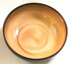 Vintage sango nova Brown 4933 ceramic 8 75 x3  serving Bowl stoneware ec