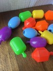 15 Vintage Fisher Price Snap Lock Pop Tot Beads Classic Toy Toddler Baby