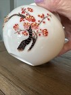 B-choice Ceramic Mini Urn Canister  Orchid Design