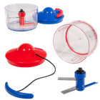 2-pack  Kuhn Rikon 2-cup Pull Chops Kitchen Chopper With Gift Boxes  red blue 