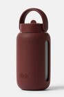 Bink Mini Bottle Flip Cap Top Borosilicate Glass 17oz Dark Cherry   unreleased  