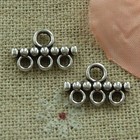 Free Ship 300 Pcs Tibetan Silver Nice Connectors 14x9mm L-2810