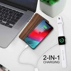 For Iphone Apple Watch Iwatch Magnetic Charger Cable 2 3 In 1 Usb Cord Adapter
