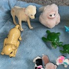 Lot Of Barbie  Assorted Pets  Plus A Few Other  Animals 
