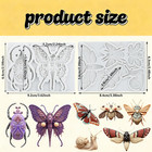 Insect Silicone Molds Beetle Butterfly Polymer Clay Mold Set Of 2   Insect