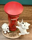 Morning Post West Highland Terrier Figurine  Ceramic Leonardo Collection 1990