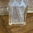 Lot Of 6 Antique Various Clear Glass Medicine Bottles 