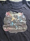 Kiss 1975 Alive Tour Concert Shirt Gene Paul Ace Peter Aucoin Vintage Very Rare 