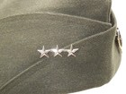 Wwii Us Navy Vice Admiral Overseas Officer Garrison Cap Hat   Stars Pins Dr4