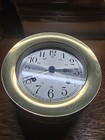 Vintage Brass Cased Seth Thomas Corsair Model E537-000 Ship s Bell Clock