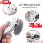 Pets Hair Grooming Massage Deshedding Cleaning Brush   Hair Remover Dog Cat Comb