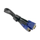 Lot Of 100 New 5-6 Ft Branded Vga Male To Male Lcd Tv Projector Video Cables Oem