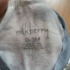 Milkberry Bamboo Baby One-piece Sleeper 0-3 Months Pajamas Soft Under The Sea