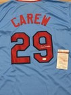 Rod Carew Signed Custom Minnesota Twins Jersey Jsa Coa Mlb Hof
