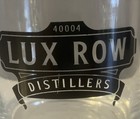 Lux Row Distillers Distillery Bourbon Whiskey Rocks Old Fashioned Glass 3 5 