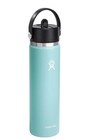 Brand New Hydro Flask Wide Flex Straw Cap Dew 24 Oz Water Bottle Stays Cold