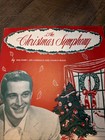 The Christmas Symphony Sheet Music 1950 Walt Disney Music Co Vintage Perry Como