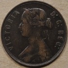 Newfoundland 1890 Large Cent As Pictured