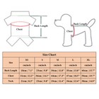 Pet Dog Bow Hoodie Jumper Winter Dogs Clothes Jacket Coat Warm Clothing Printed