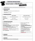 Subli-flex 202 Transfer Paper For Printing Sublimation Dark light Cotton Shirts