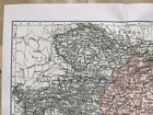 Antique Map Of The Austro-hungarian Monarchy Circa 1880