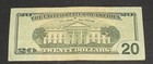 2013  20 Dollar Bill With Serial Number Mg32332443f
