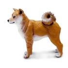 Shiba Inu Miniature Animal Dog Safari Collectible Toy Figurine 3 l 2 h