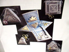 Wendy Kc Designs Walled Garden Etui Embroidery pulled Thread Pattern