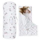 Toddler Nap Mat With Pillow And Blanket Kids Sleeping Bag For Preschool Daycare