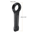 46mm Box End Ring Type Impact Wrench High Tensile Steel Single Head Wrench Tool