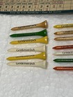 Vintage Gentleman Jack Golf Tees   Used Score Cards   Ball Markers   Pencils