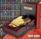 Building Block Book Iron Man Toy 3d New Birthday Gift Collection Handbook Cool