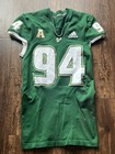 South Florida Bulls Adidas Game Jersey Football Green White Used Team Issued  94