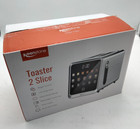 2 Slice Touchscreen Toaster Stainless Steel Toaster W wide Slot