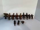 Vintage Assorted Wood Finials Lot Of 12 Various Shapes styles lengths