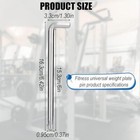 Weight Stack Pin  3 8 Inch Diameter 6 Inch Weight Loading Pin L Shaped Pin Tensi