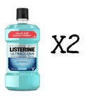 Listerine Ultraclean Mouthwash Stain Protection Arctic Mint 1 5lx2 Bottl  canada