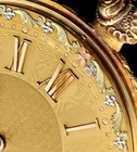 Rare Antique Brothers Melly 4-color 18k Gold  Key Wind Swiss Pocket Watch  Runs