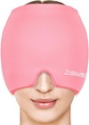 Migraine Headache Relief Cap Hat Full Head Ice Pack Wrap Cooling Gel Ice Beanie