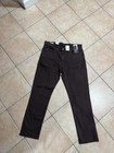 Nwt Levis 511 Slim Fit Jeans Mens 36x30 Smoked Aubergine Brown Purple 04511-6212