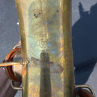 C Ww1 1923 Conn New Wonder Alto Saxophone  118024 Micro Tuner Neck Yamaha Case