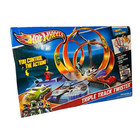 Hot Wheels Triple Track Twister Motorized Play Set  New Seal Box Has Some Damage