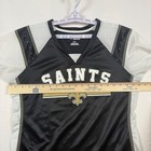 Nfl X New Orleans Saints Womens Large Team Apparel Jersey Black Gold